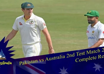 Pakistan vs Australia 2nd Test match 2022