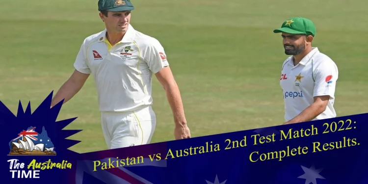 Pakistan vs Australia 2nd Test match 2022