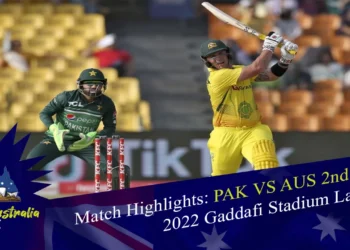 PAK VS AUS 2nd ODI 2022