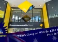 CBA Share Price