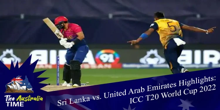 Sri Lanka vs. United Arab Emirates Highlights