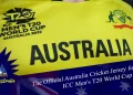 Austalian cricket jersey ICC world cup 2022