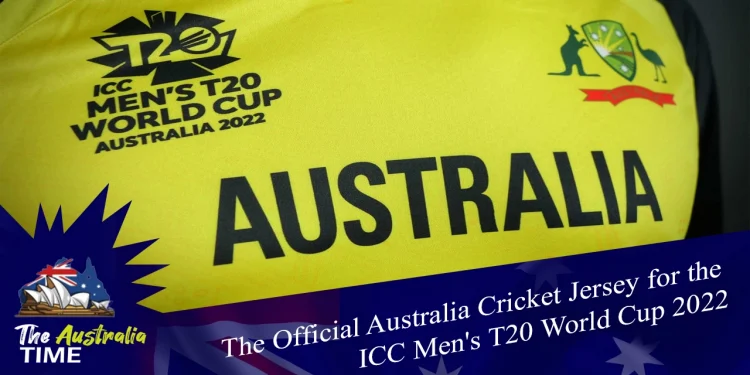 Austalian cricket jersey ICC world cup 2022