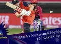 UAE Vs Netherlands Highlights: T20 World Cup 2022