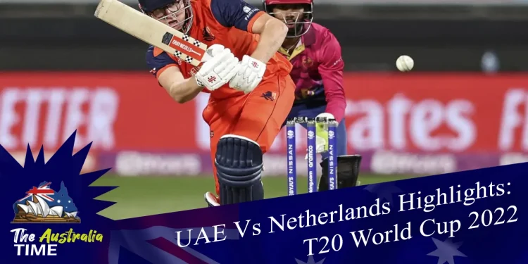 UAE Vs Netherlands Highlights: T20 World Cup 2022