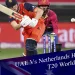 UAE Vs Netherlands Highlights: T20 World Cup 2022