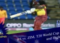 WI vs ZIM T20 World Cup 2022 and Highlights