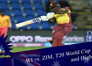 WI vs ZIM T20 World Cup 2022 and Highlights