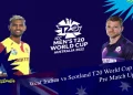 West Indies vs Scotland T20 World Cup 2022