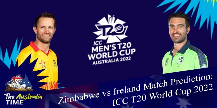 Zimbabwe vs. Ireland Match Prediction: ICC T20 World Cup 2022