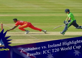 Zimbabwe vs. Ireland Highlights and Results: ICC T20 World Cup 2022