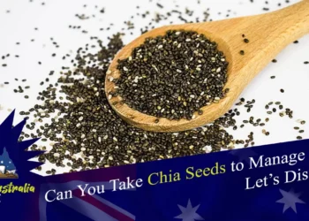 Chia Seeds with spoon